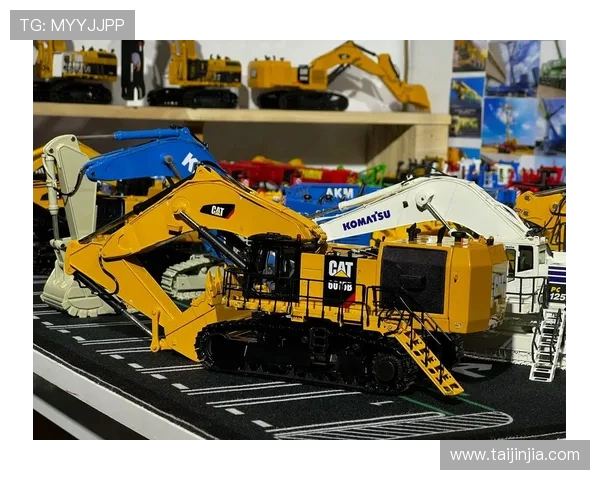 挖掘机模型涂装大神作品赏析